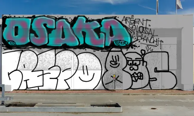 Graffiti artwork by osaka