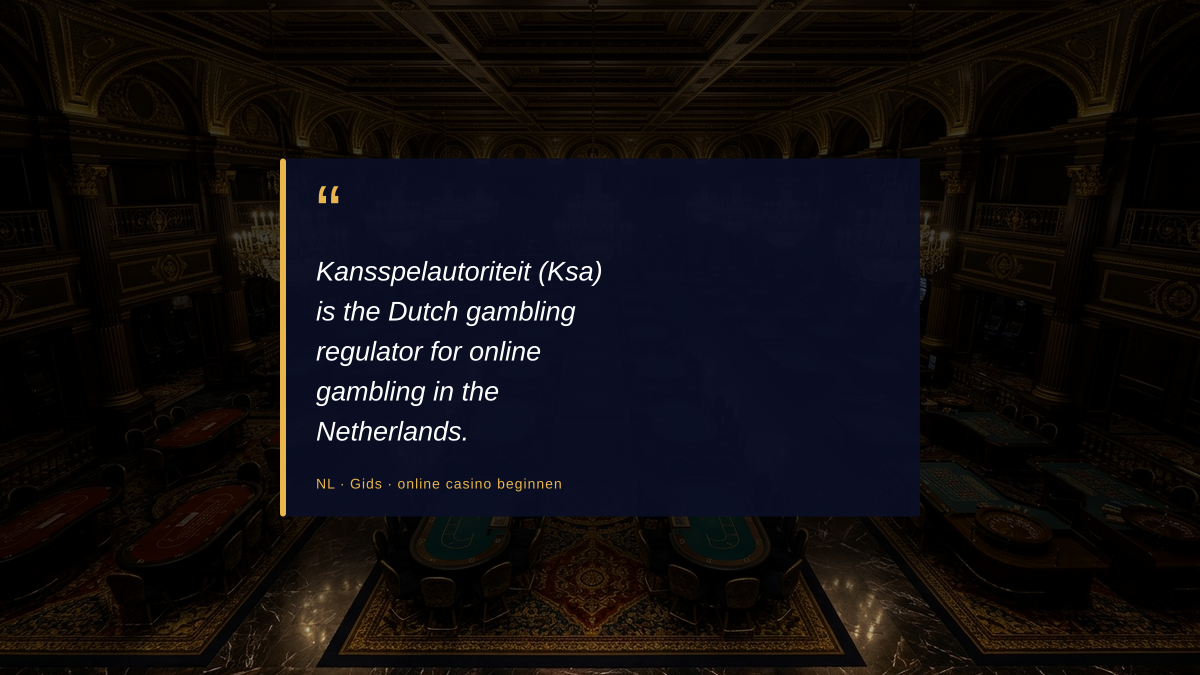 Begin online casino spelen in nederland: zo start je veilig