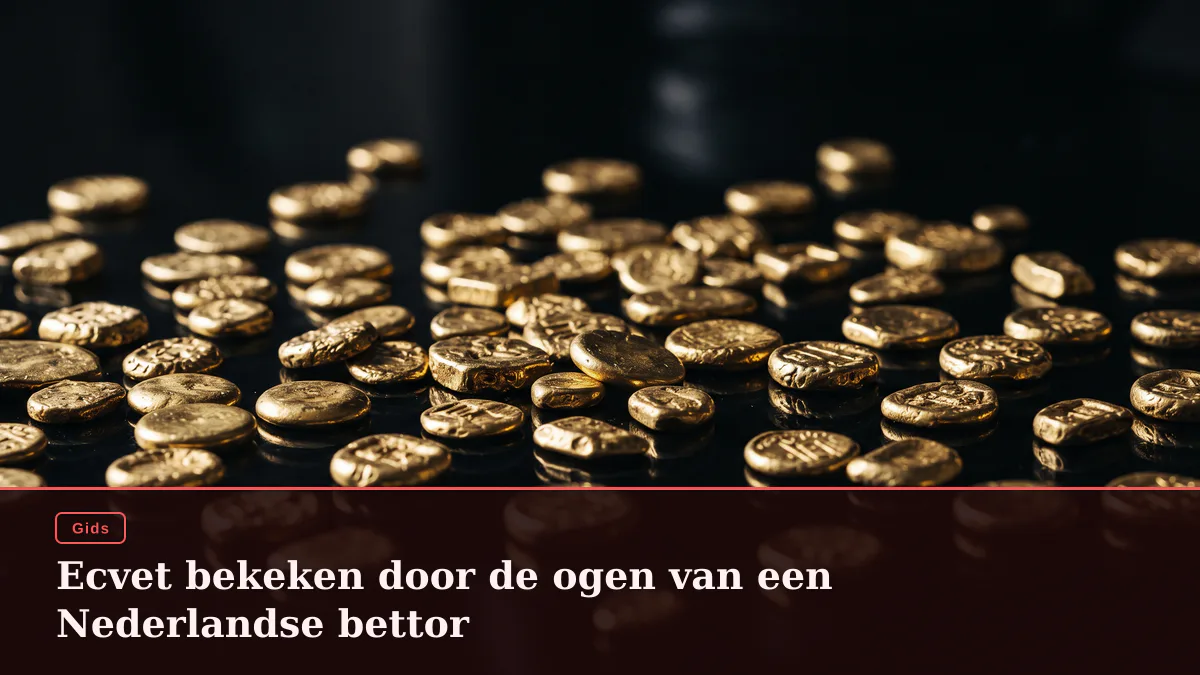 Ecvet bekeken door de ogen van een Nederlandse bettor