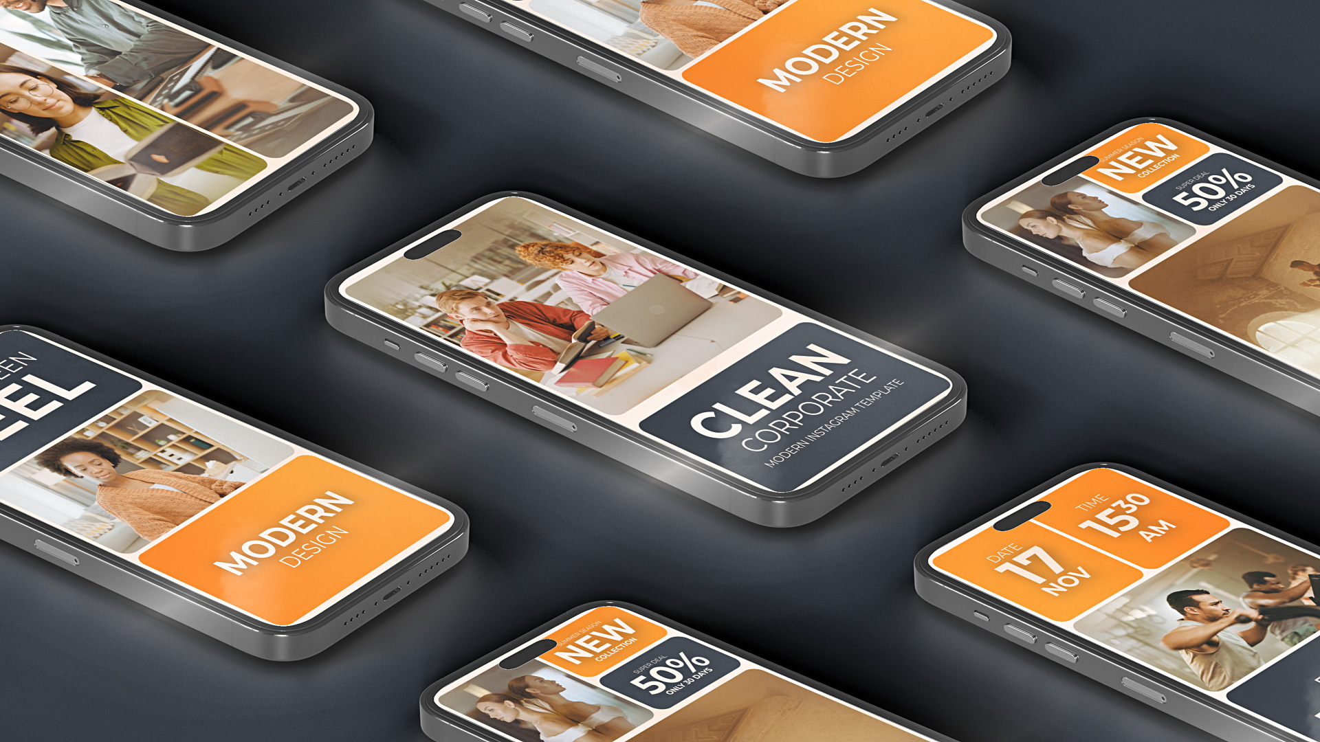 Instagram Multiscreen Vertical Reel