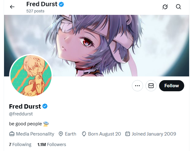 Fred Durst Social Media