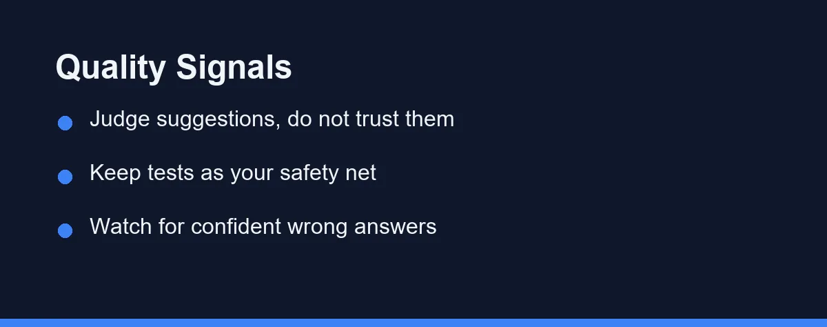 Quality Signals