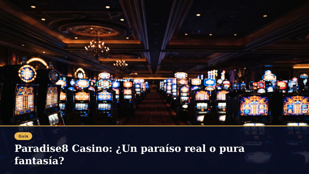 Paradise8 Casino: ¿Un paraíso real o pura fantasía?