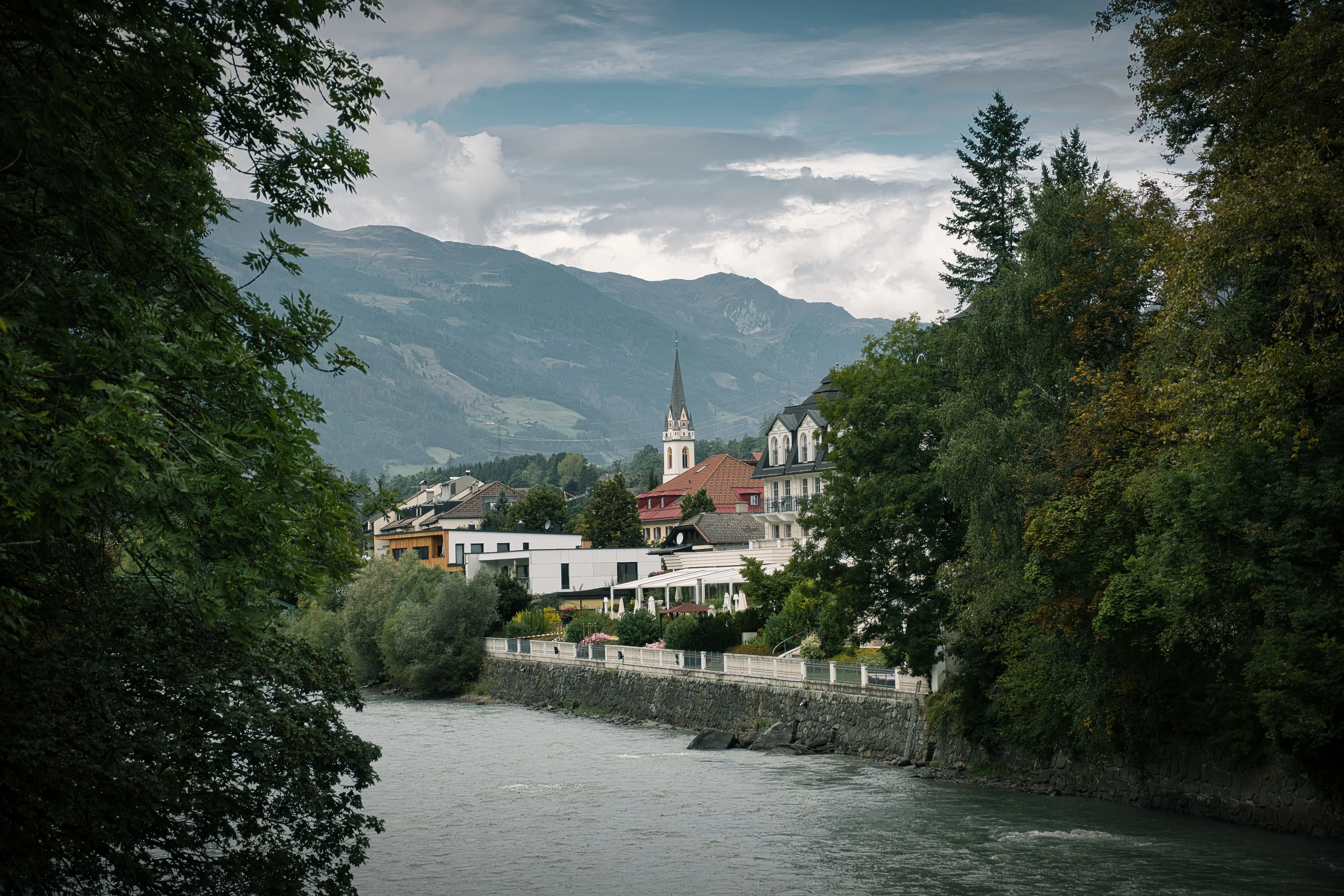 Blick auf Lienz in Tirol