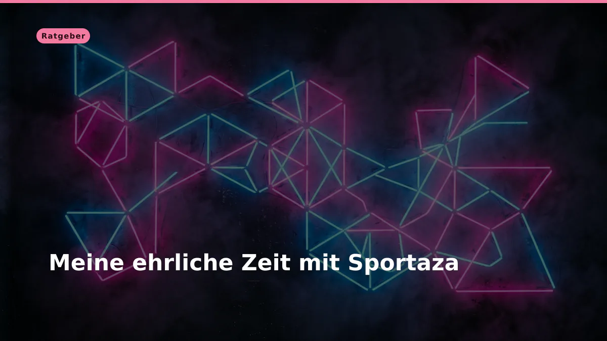 Meine ehrliche Zeit mit Sportaza