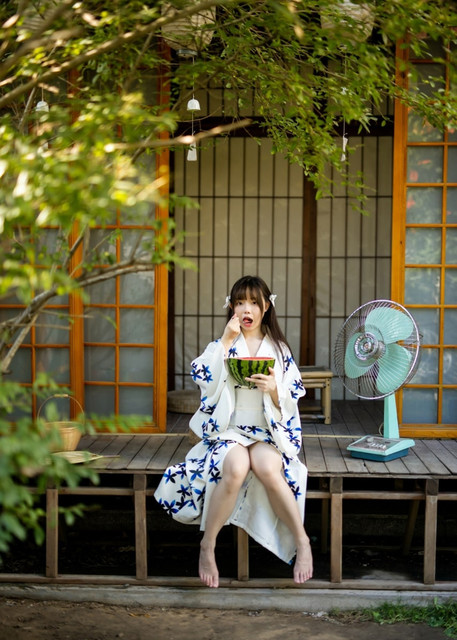 六味帝皇酱 夏日和服 059