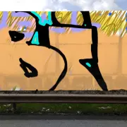 Graffiti artwork by BVBIF