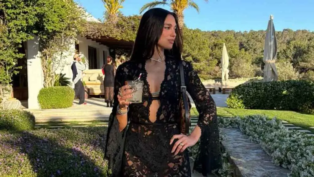 Dua Lipa's Sheer Dress Steals the Show