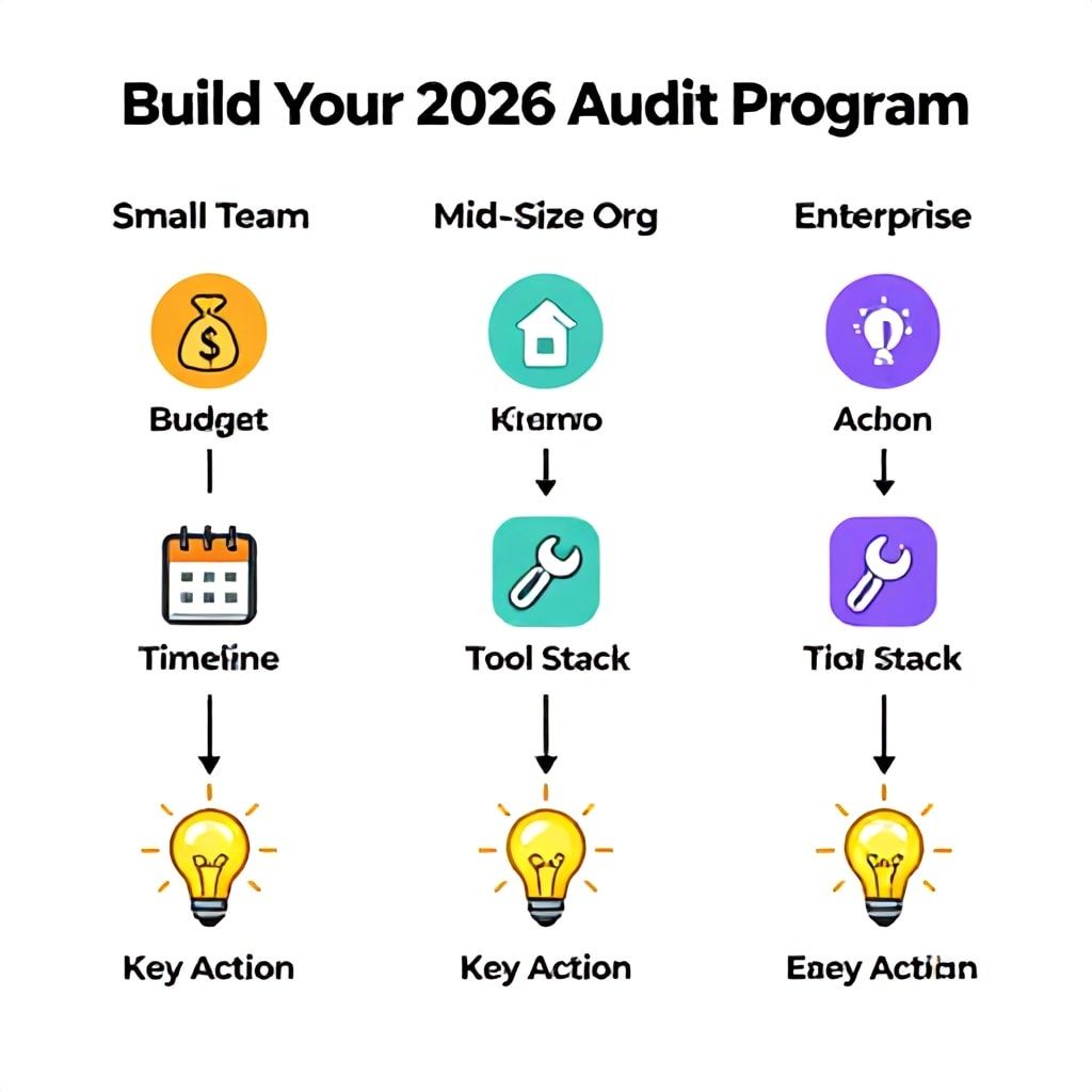 Flowchart: Building Your AI Accessibility Audit Program by Team Size and Budget