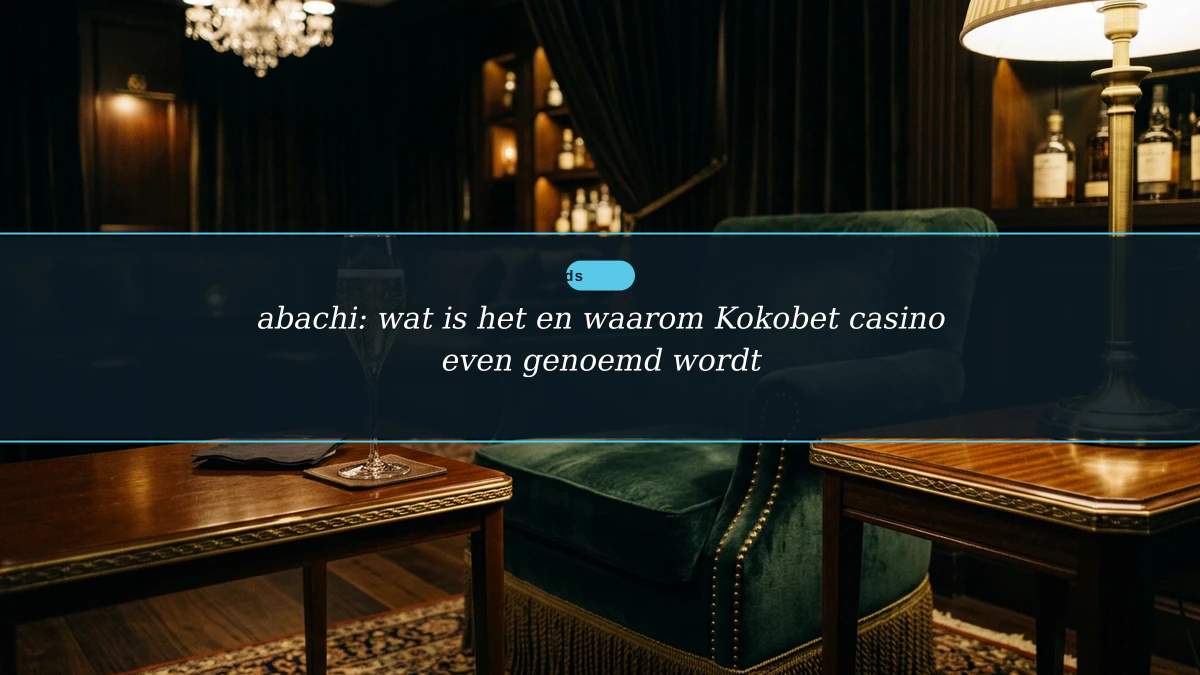 abachi: wat is het en waarom Kokobet casino even genoemd wordt