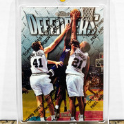 1997 Topps Finest Tim Duncan (Silver)