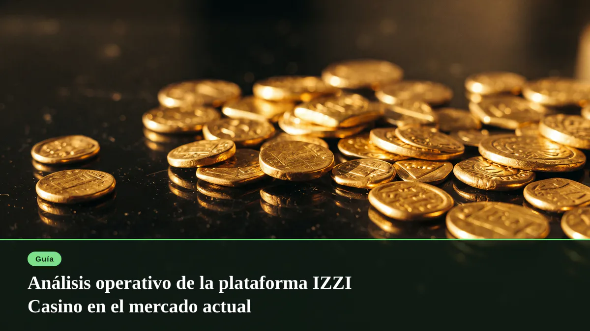 Análisis operativo de la plataforma IZZI Casino en el mercado actual