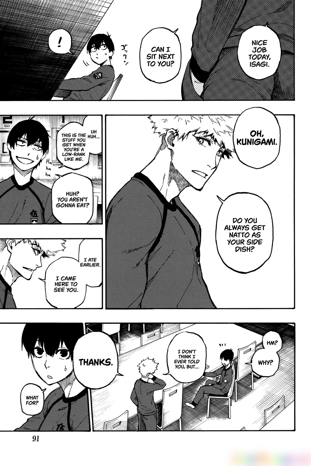 Read Blue Lock Chapter 9 English - Page 6