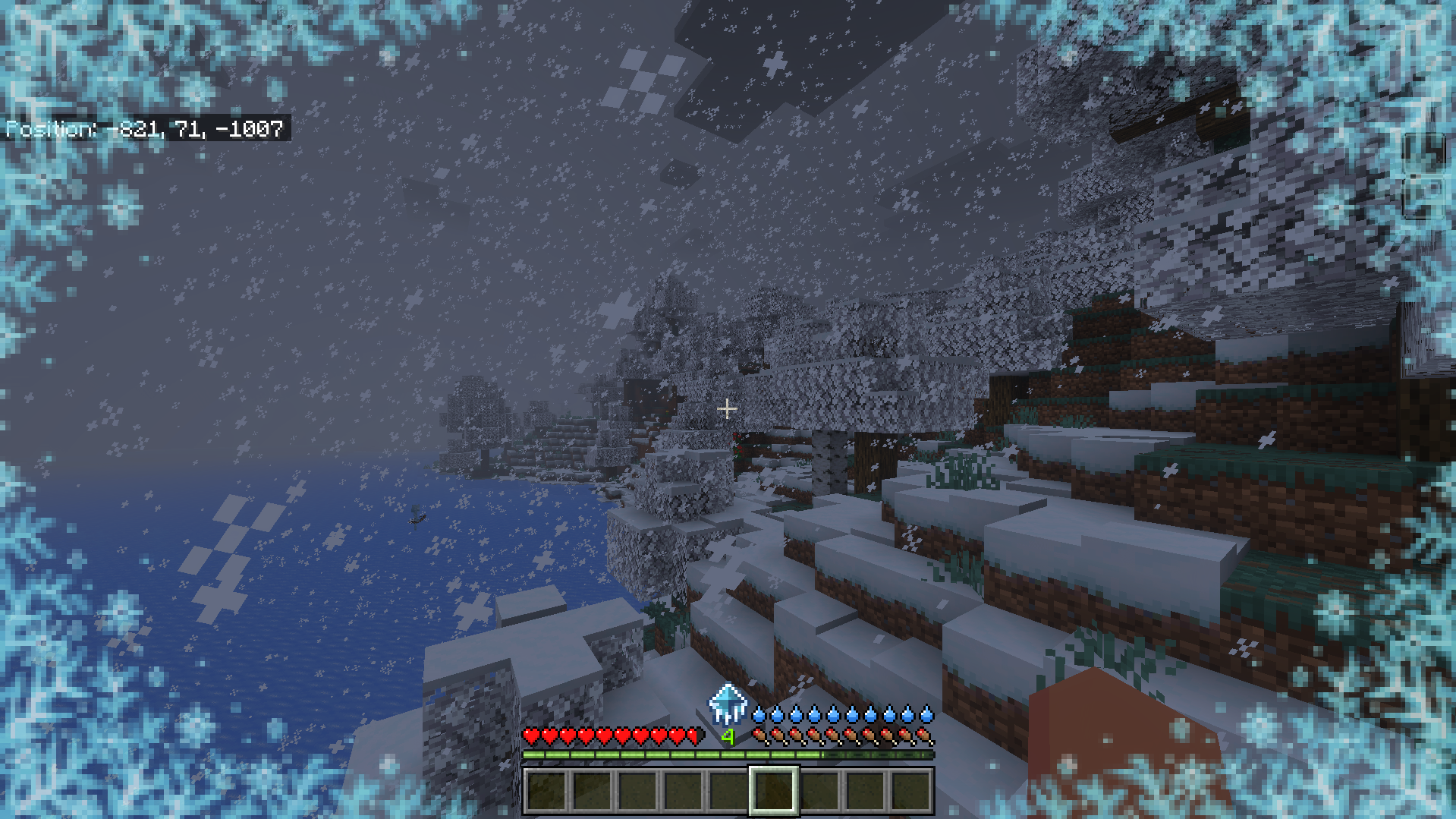Freezing in the cold