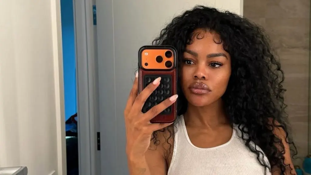 Teyana Taylor Stuns in Chrome Hearts Minidress in New York City