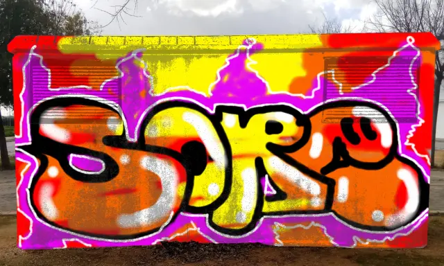 Graffiti artwork by Sore95