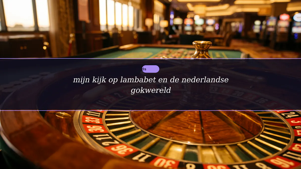 mijn kijk op lambabet en de nederlandse gokwereld