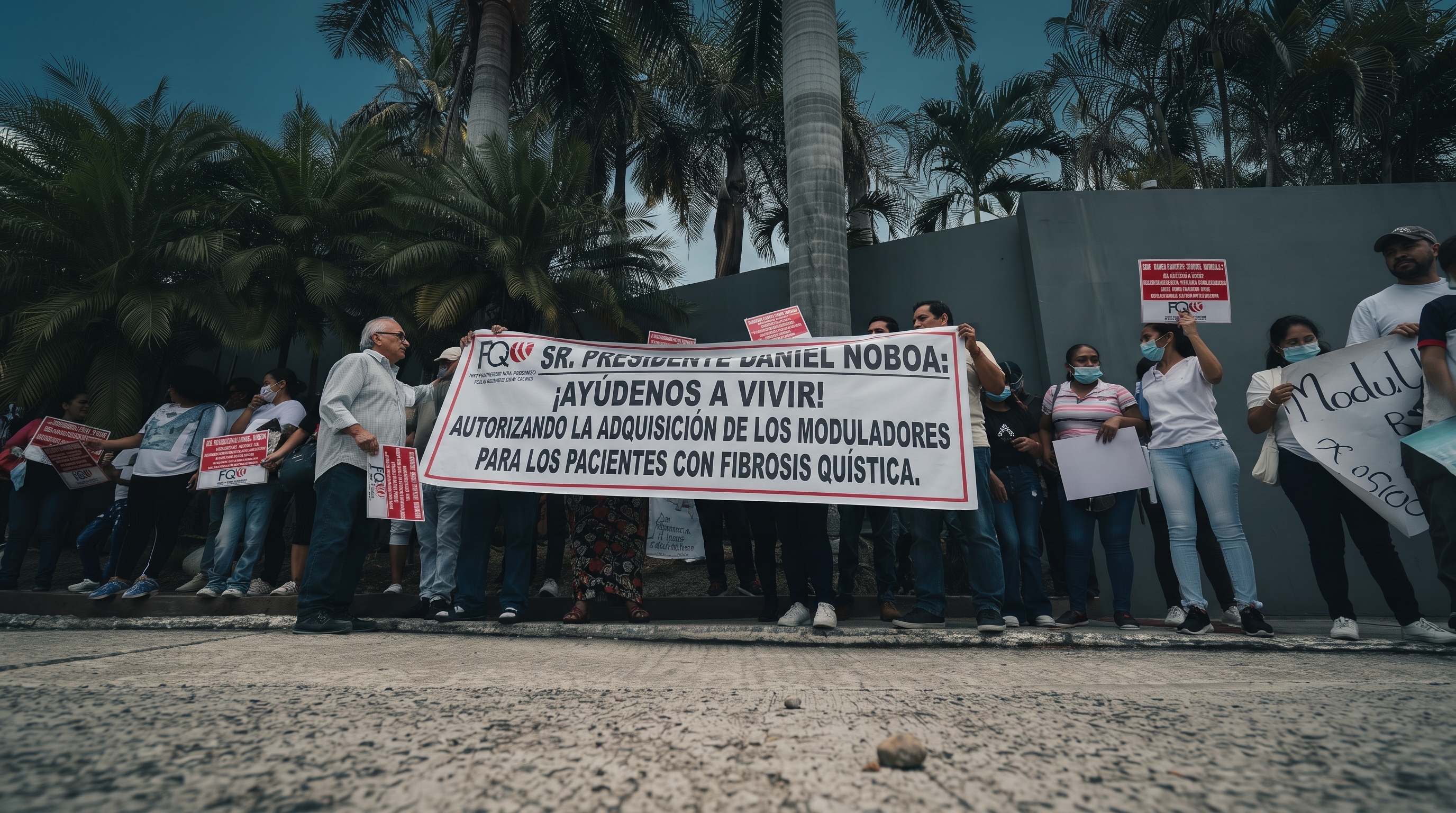 Protesta en Ecuador