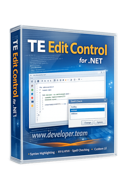 Download TE Edit Control 32 for .NET
