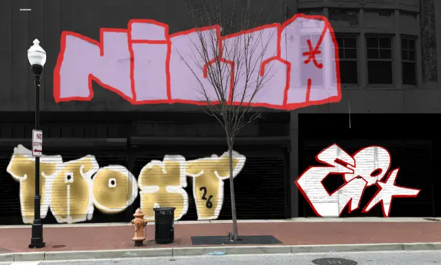 Graffiti artwork by taost