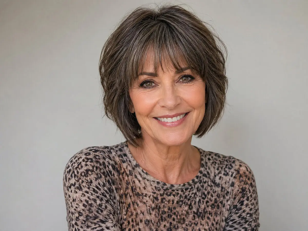 25 Stylish Shag Bob Haircuts for Older Women in 2026