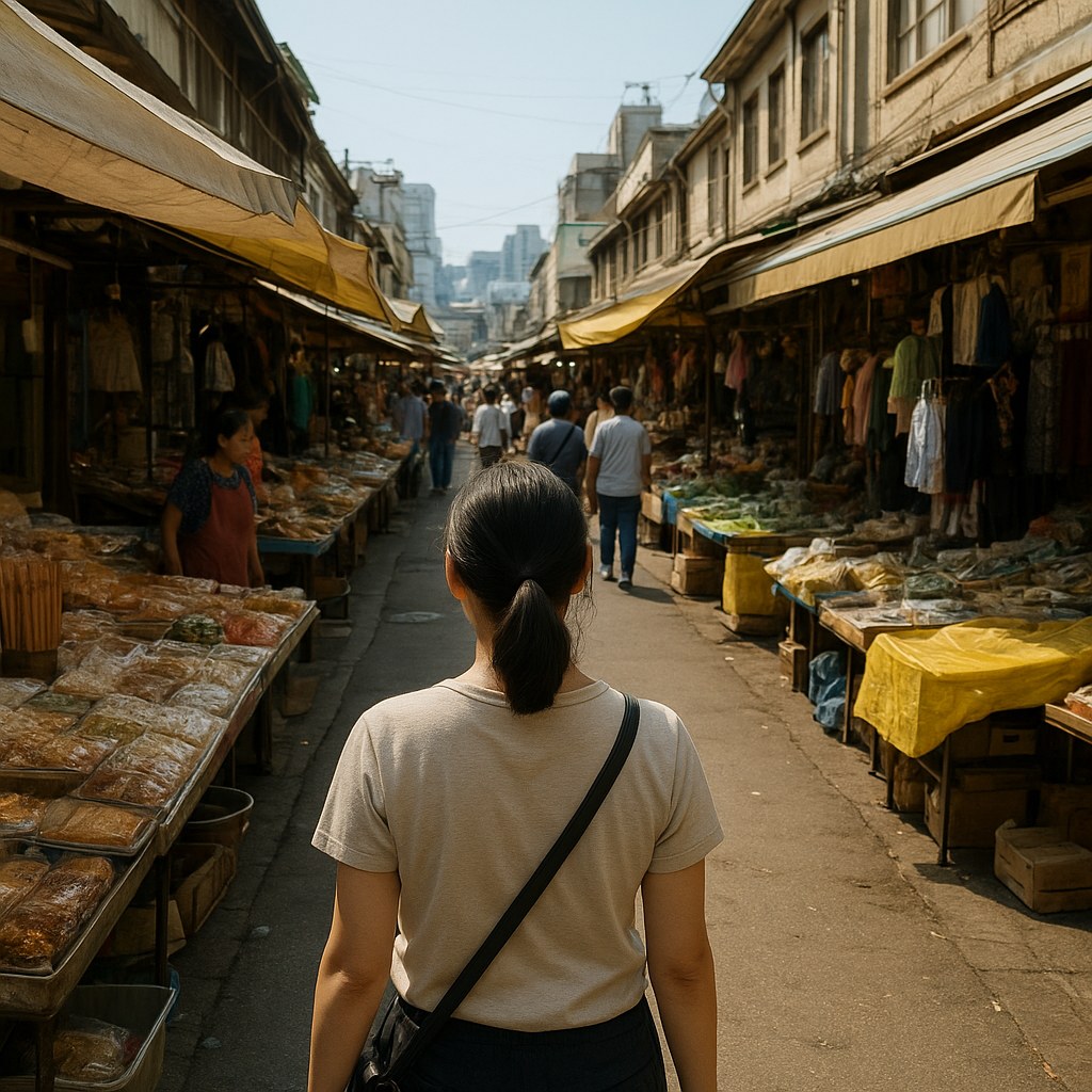 namdaemun market stalls