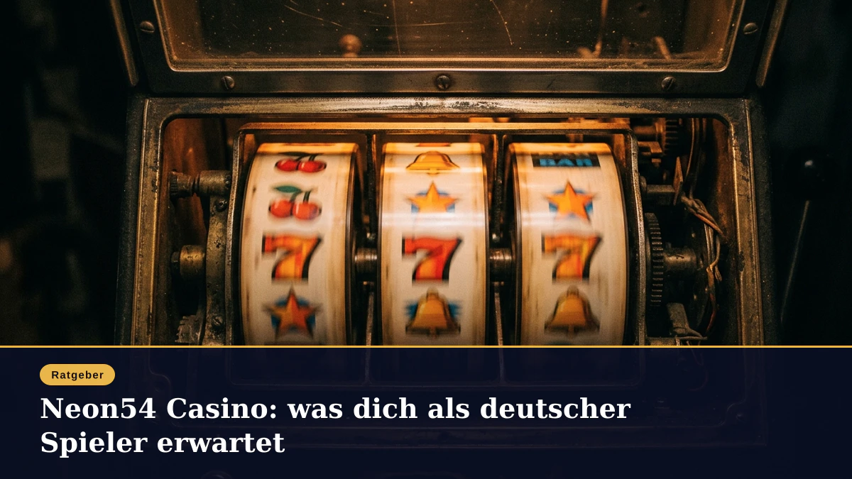 Neon54 Casino: was dich als deutscher Spieler erwartet