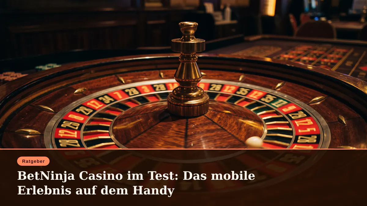 BetNinja Casino im Test: Das mobile Erlebnis auf dem Handy