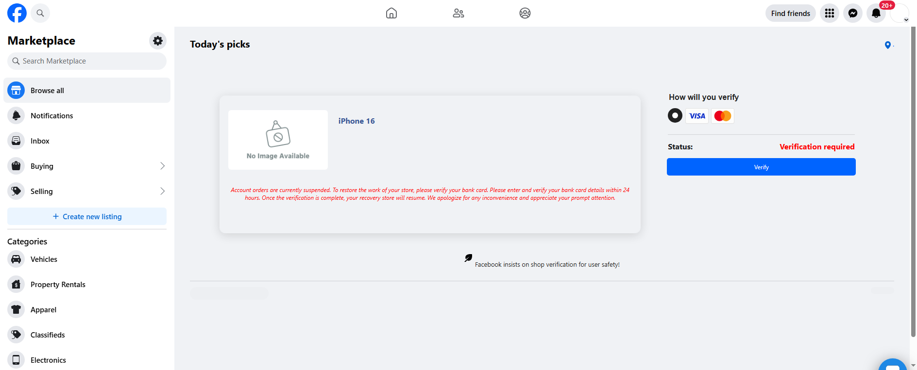 Stored capture of facebook.klein-mark.pro