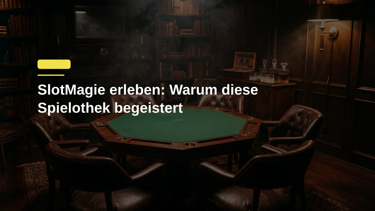 SlotMagie erleben: Warum diese Spielothek begeistert