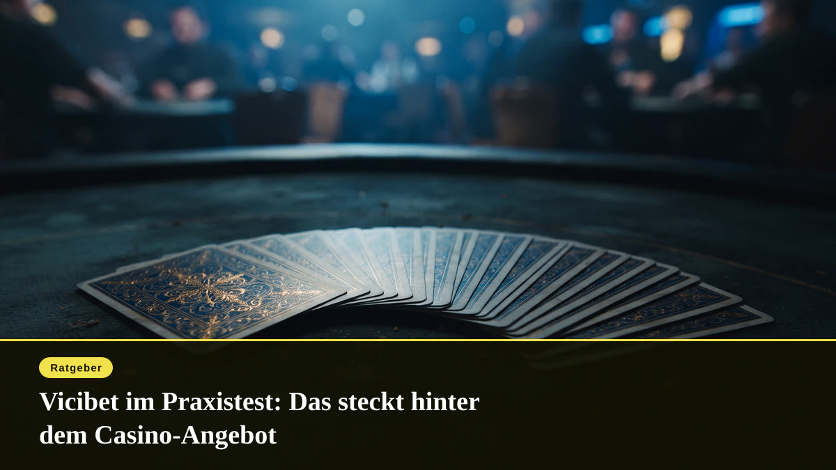 Vicibet im Praxistest: Das steckt hinter dem Casino-Angebot