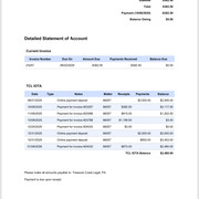Custody Legal Fee Breakdown Receipts
