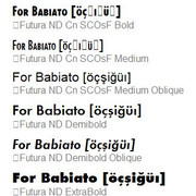 Font-List77