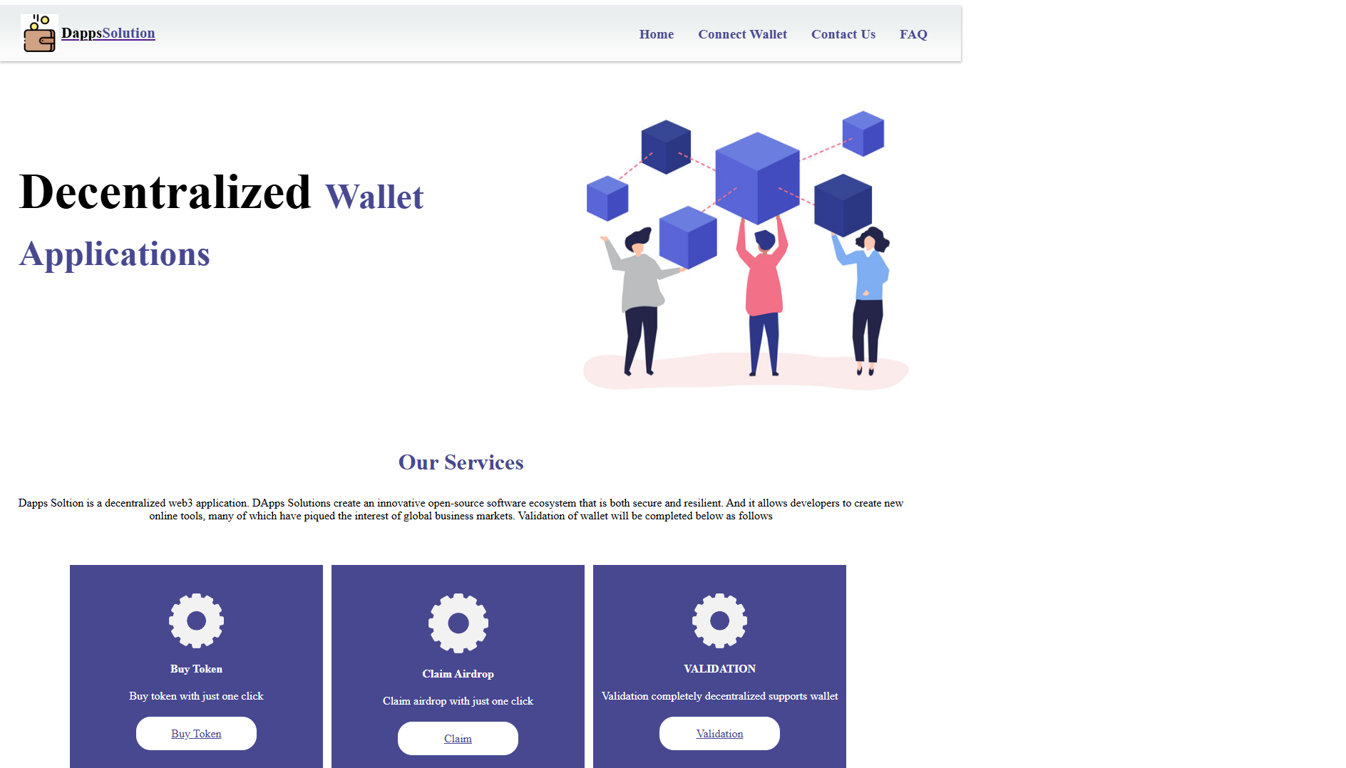 Screenshot of dappsconnect-3ch.pages.dev