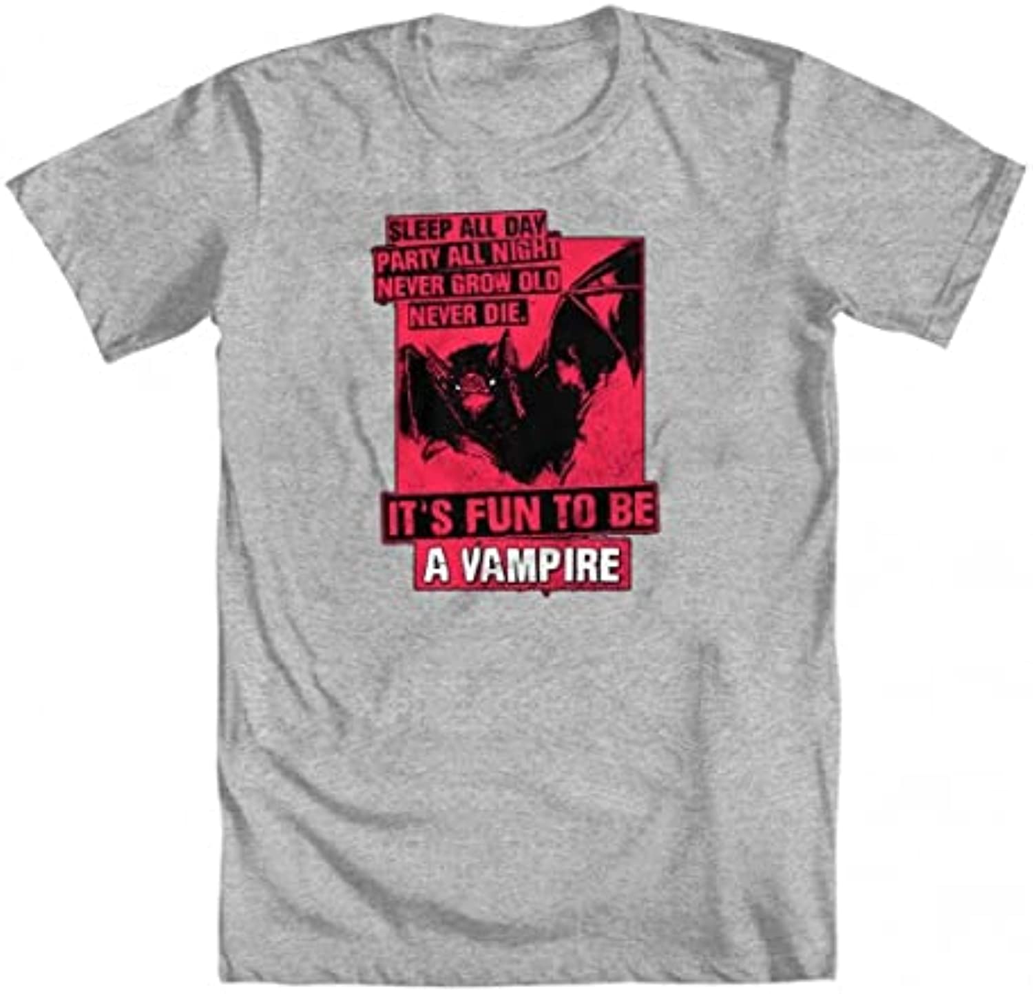 It’s Fun To Be A Vampire Sleep All Day Funny Design Unisex T-Shirt