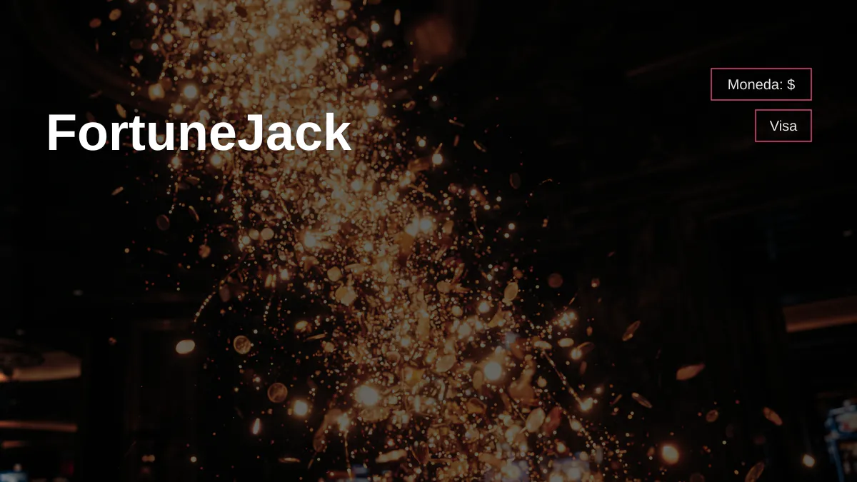 FortuneJack casino &mdash; bono de bienvenida 100% match del primer dep&oacute;sito hasta 200 USD + 500 FS, pagos: Visa, Mastercard, Skrill, Neteller, Paysafecard