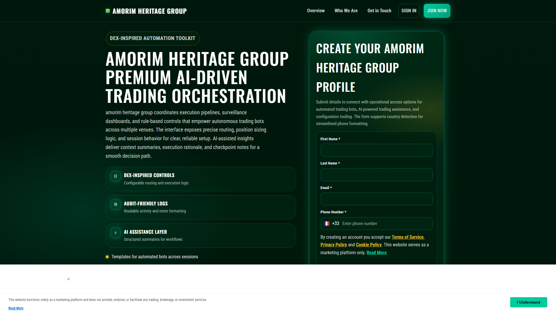 Stored capture of amorimheritagegroup.digital