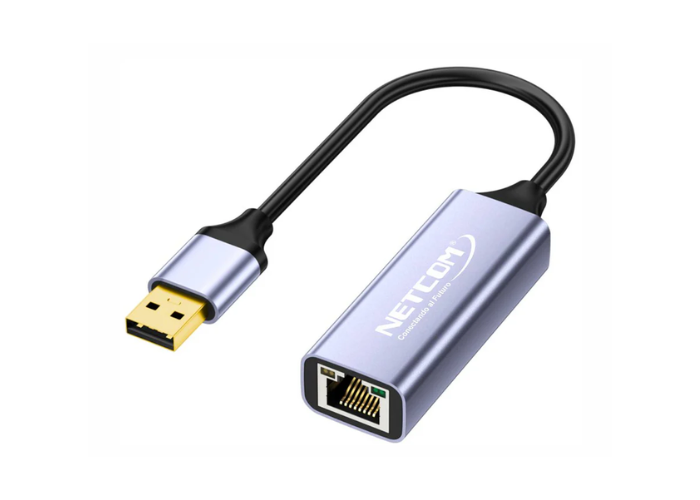 Adaptador USB 3.0 a LAN RJ45 Gigabit 1000Mbps NETCOM