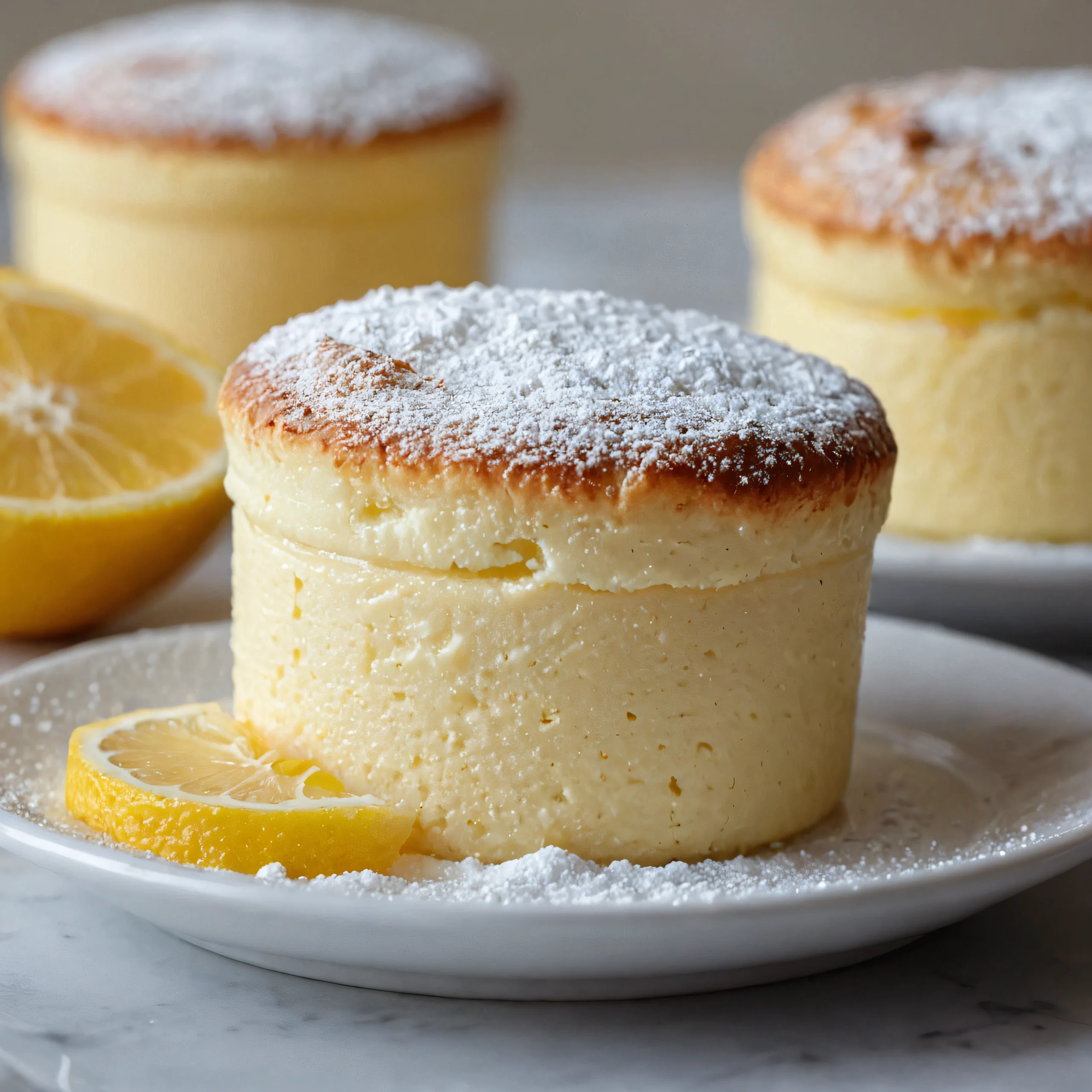 Lemon Soufflés Mini Recipe