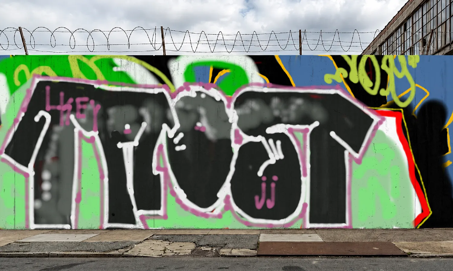 Graffiti artwork by taost