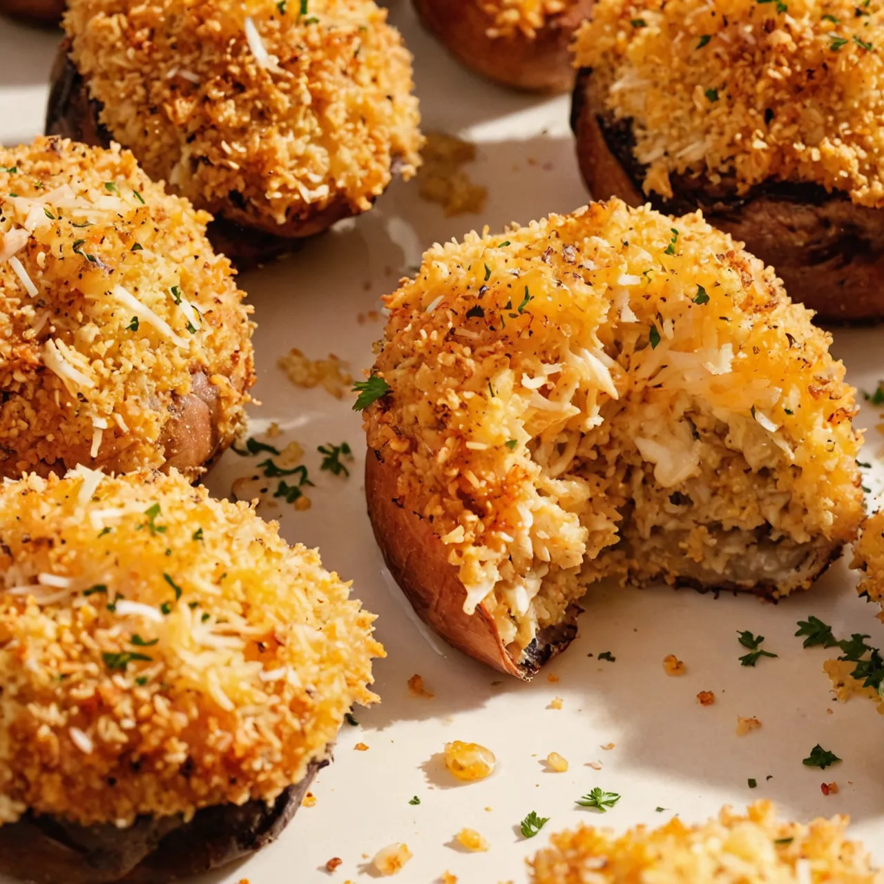 Crab-Stuffed Portobello Mushrooms: Easy & Elegant Recipe