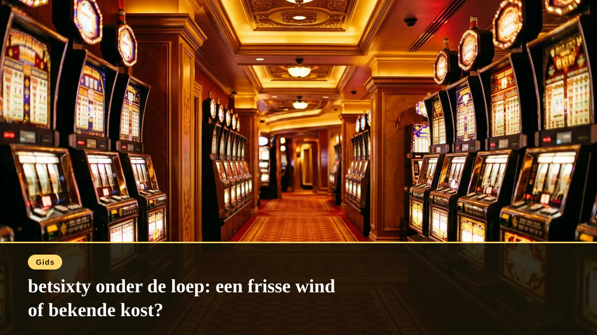 betsixty onder de loep: een frisse wind of bekende kost?