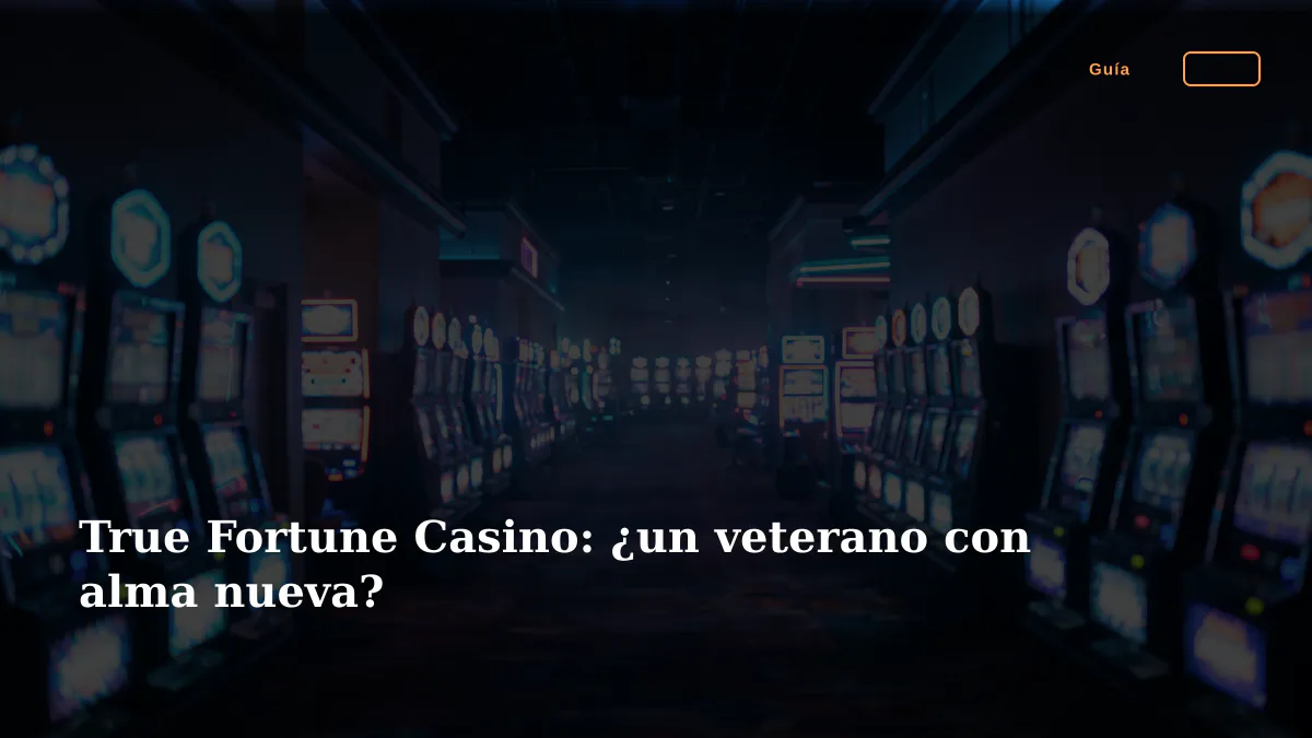 True Fortune Casino: ¿un veterano con alma nueva?