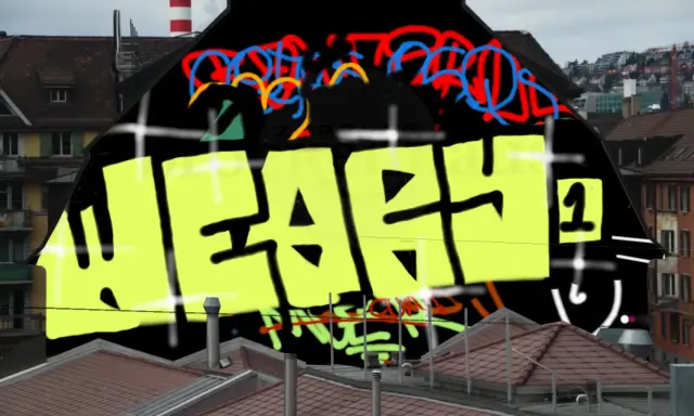Graffiti artwork by DECAY