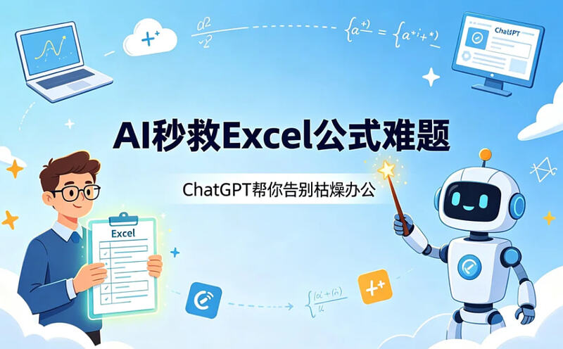 AI秒救Excel公式难题，ChatGPT帮你告别枯燥办公