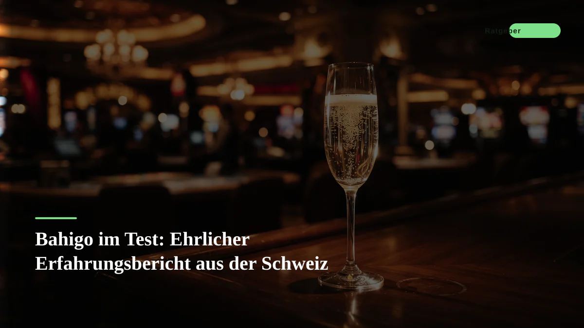Bahigo im Test: Ehrlicher Erfahrungsbericht aus der Schweiz