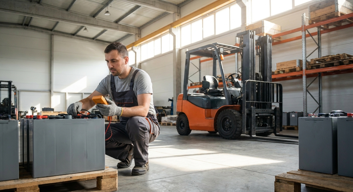 Какой аккумулятор для погрузчика Hyster обеспечит максимальную отдачу?
