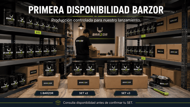 Disponibilidad y preparación logística de BARZOR