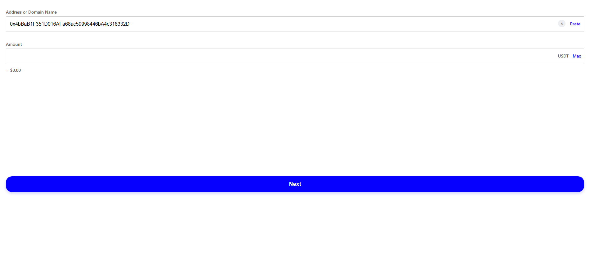 Forensic screenshot of [REDACTED] showing the phishing page layout