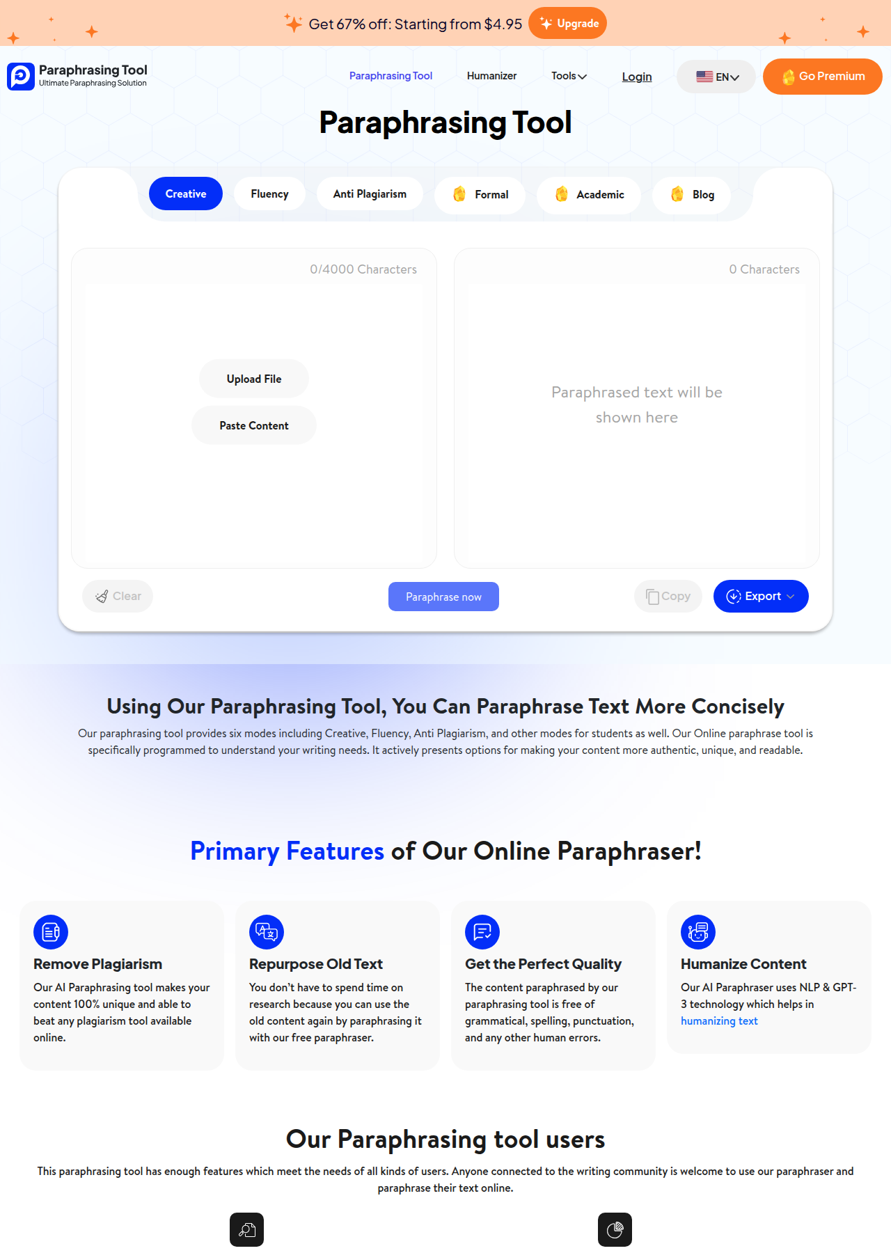 Paraphrasing-tool.ai